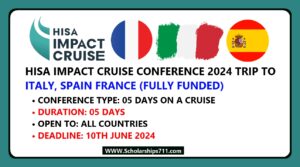 HISA Impact Cruise 2024 in Italy, Spain, France…