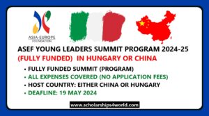 ASEF Young Leaders Summit 2024 in Hungary or…