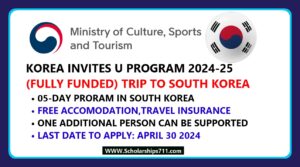 Fully Funded Trip with Korea Invites U Program…