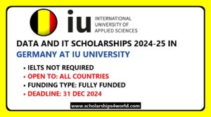 Data and IT Scholarships at IU International University…