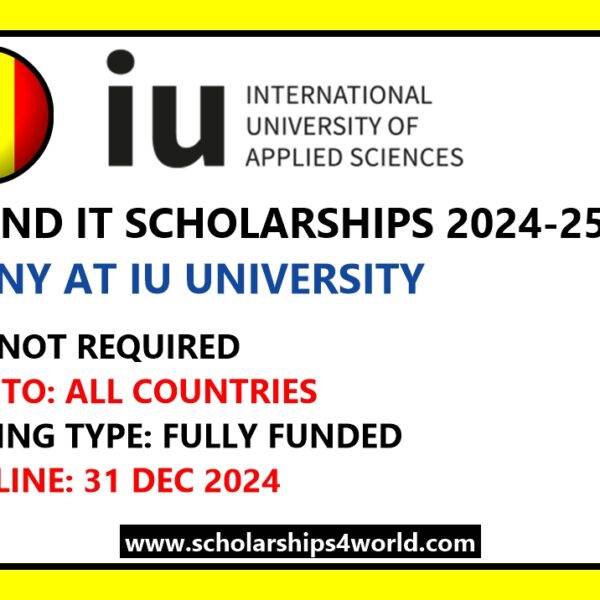 Data and IT Scholarships at IU International University…