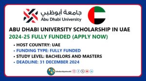 Fully Funded H.H. Sheikh Hamdan Bin Zayed Scholarship…