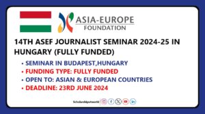 14th ASEF Journalists Seminar 2024 in Hungary (Fully…