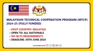 MTCP Scholarship 2024 by Malaysian Technical Cooperation