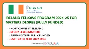 Ireland Fellows Program 2025-26 | Fully Funded