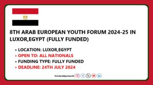 8th Arab European Youth Forum 2024 in Luxor,…